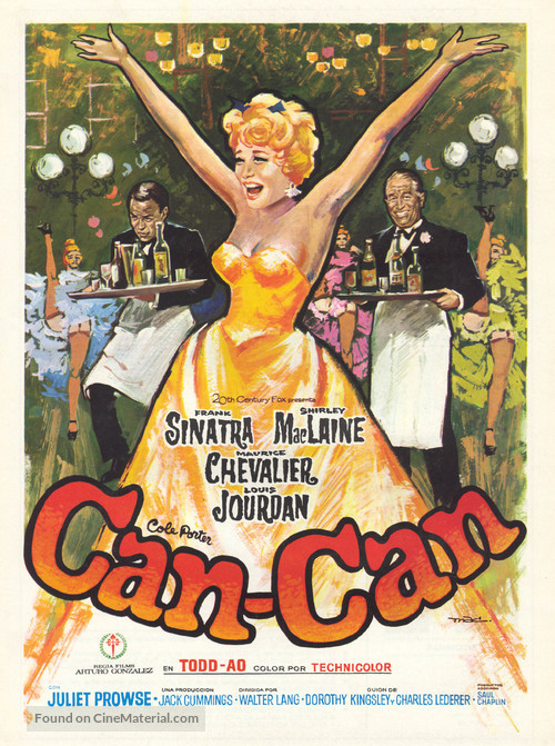 Can-Can - Spanish Movie Poster