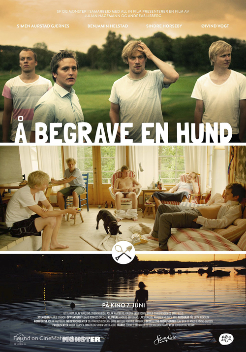 &Aring; begrave en hund - Norwegian Movie Poster