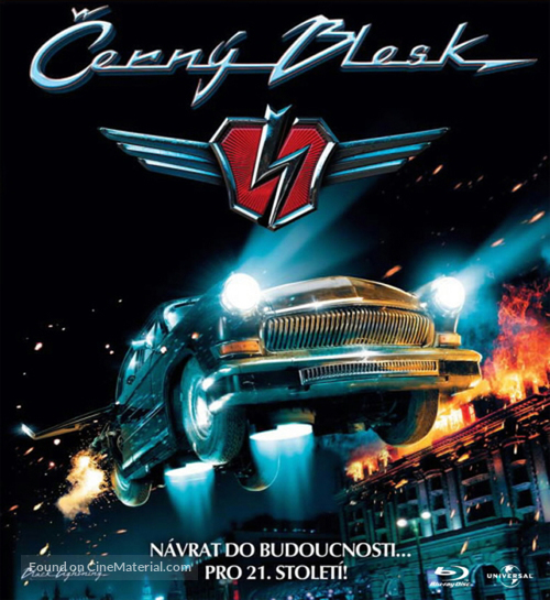 Chernaya molniya - Czech Blu-Ray movie cover