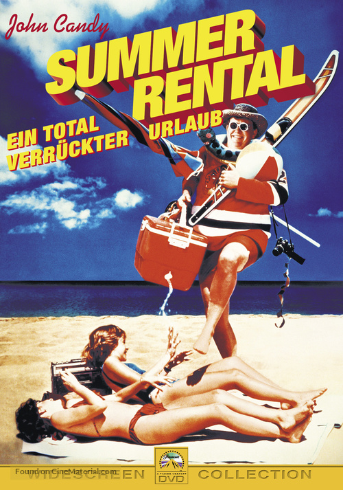 Summer Rental - German DVD movie cover