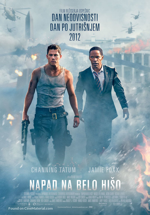 White House Down - Slovenian Movie Poster