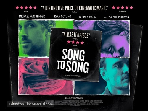Song to Song - British Movie Poster