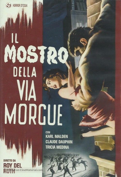 Phantom of the Rue Morgue - Italian DVD movie cover