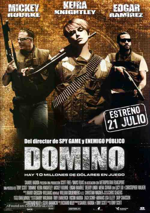 Domino - Spanish Movie Poster