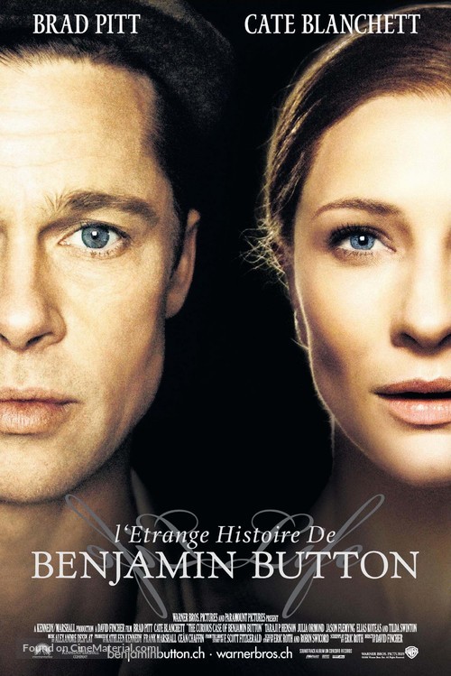 The Curious Case of Benjamin Button - Swiss Movie Poster