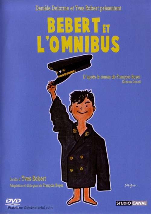 B&eacute;bert et l&#039;omnibus - French DVD movie cover