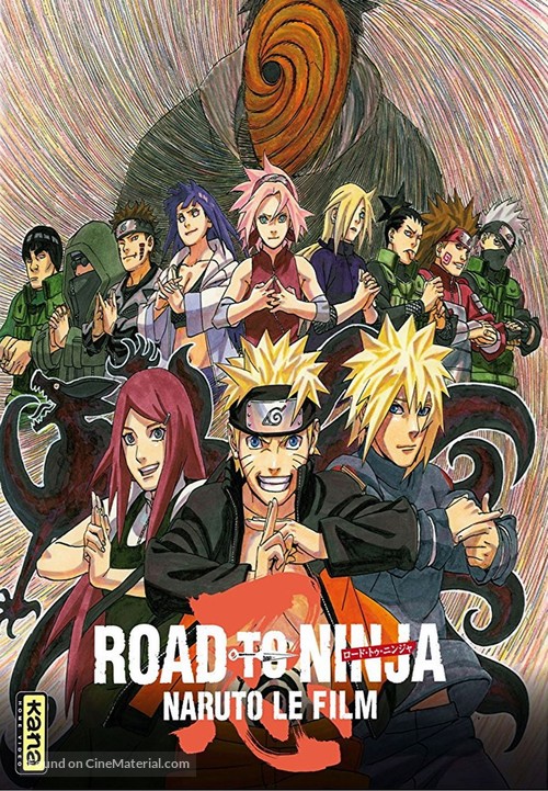 Road to Ninja: Naruto the Movie - French DVD movie cover