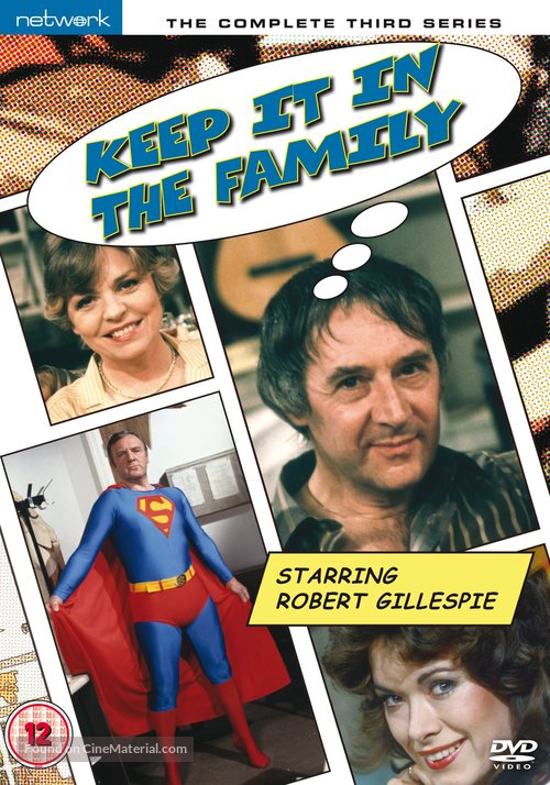 &quot;Keep It in the Family| - British DVD movie cover