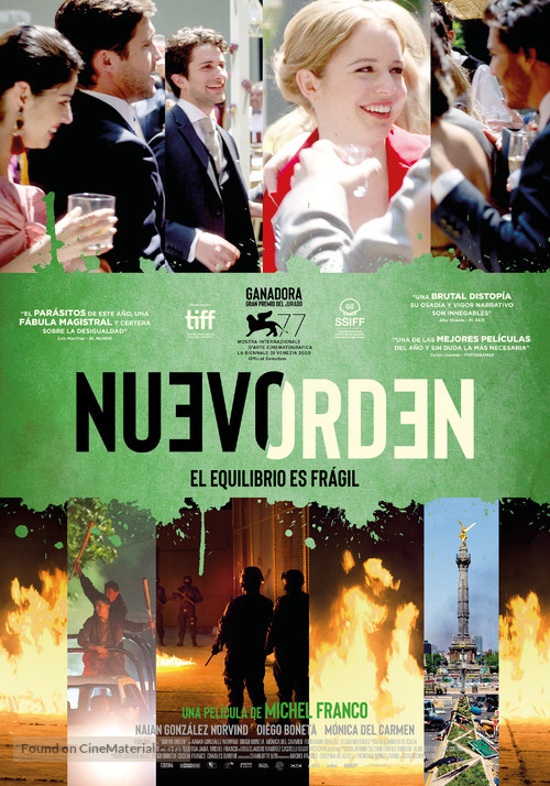 Nuevo orden - Spanish Movie Poster