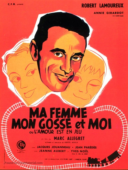 L&#039;amour est en jeu - French Movie Poster