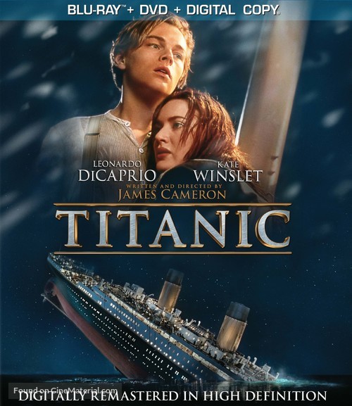 Titanic - Blu-Ray movie cover