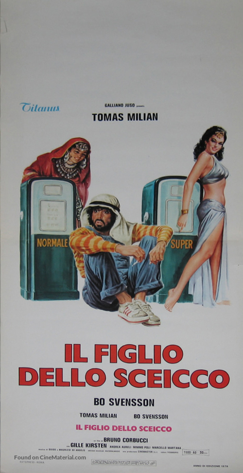 Il figlio dello sceicco - Italian Movie Poster