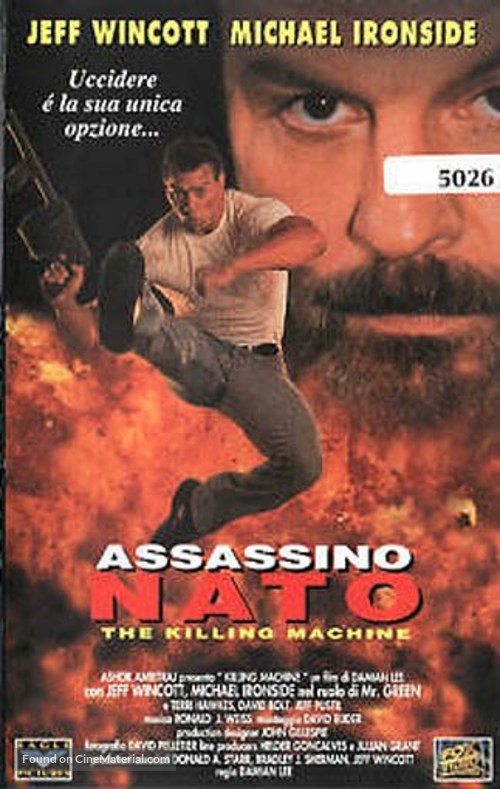 The Killing Machine - Italian Movie Cover