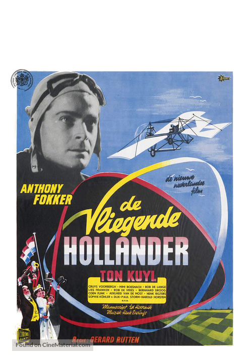 De vliegende Hollander - Dutch Movie Poster