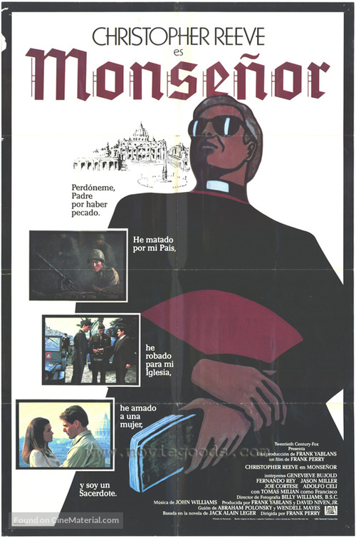 Monsignor - Spanish Movie Poster