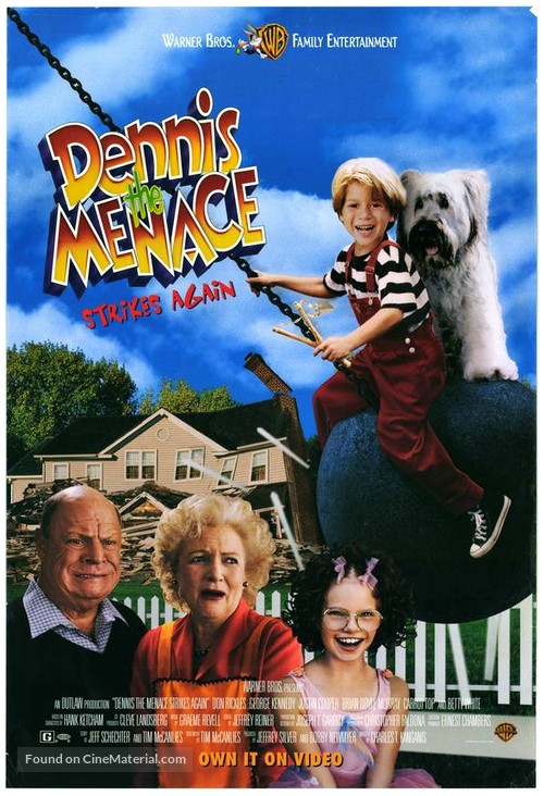 Dennis the Menace Strikes Again! - Video release movie poster