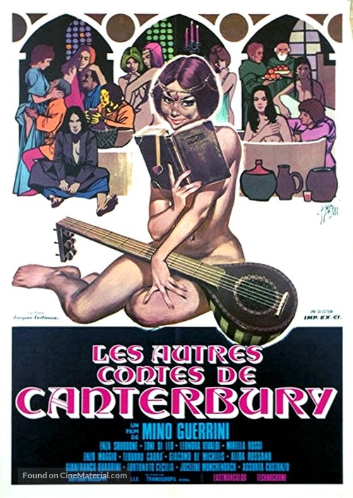 Gli altri racconti di Canterbury - French Movie Poster