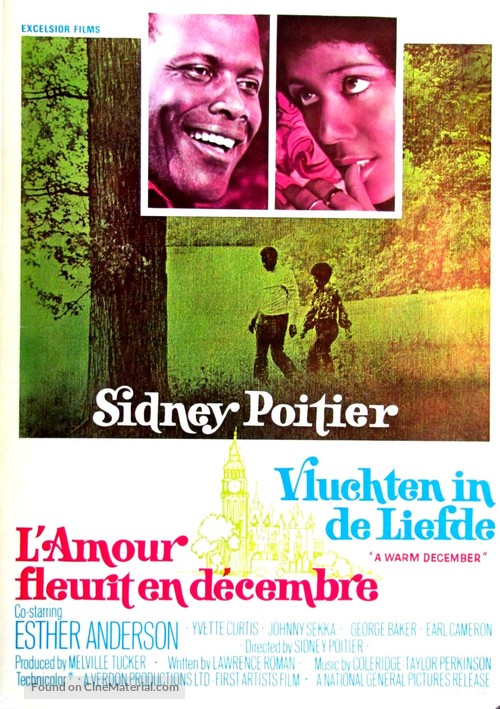 A Warm December - Belgian Movie Poster