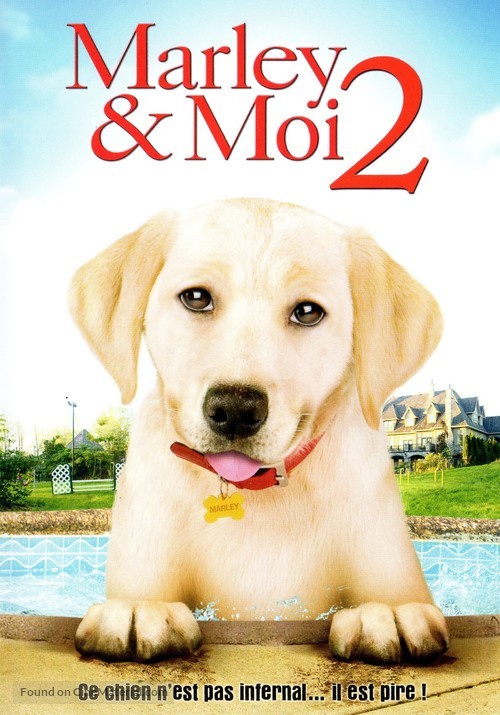 Marley &amp; Me: The Puppy Years - French DVD movie cover