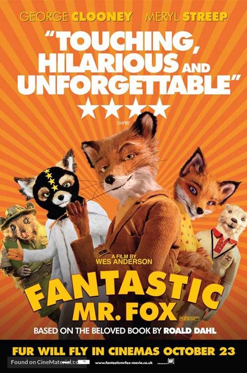 Fantastic Mr. Fox - British Movie Poster