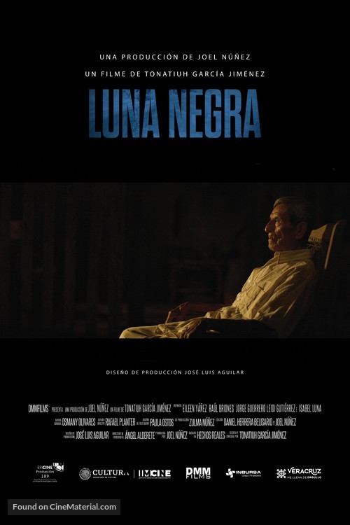 Luna negra - Mexican Movie Poster