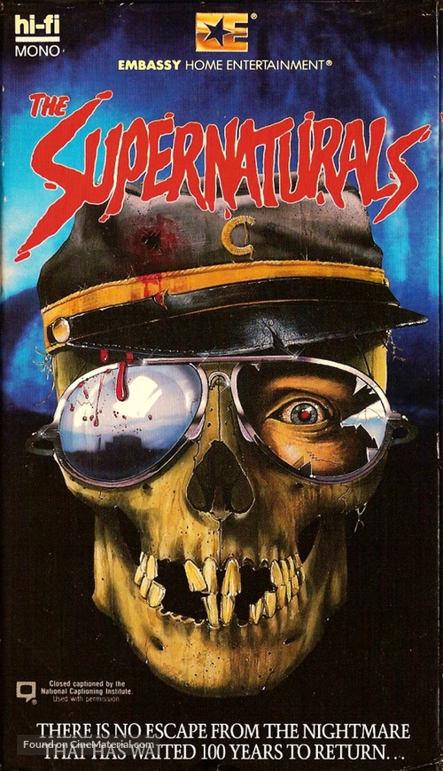 The Supernaturals - DVD movie cover