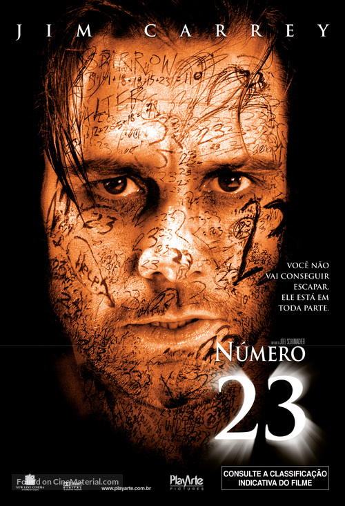 The Number 23 - Brazilian Movie Poster