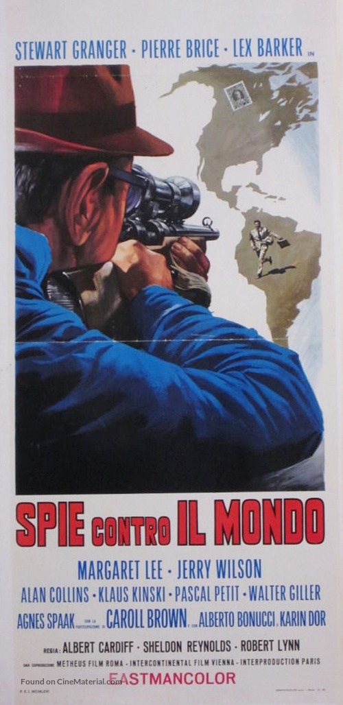 Carnaval des barbouzes, Le - Italian Movie Poster