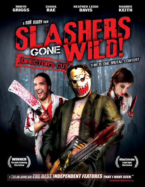 Slashers Gone Wild - Blu-Ray movie cover