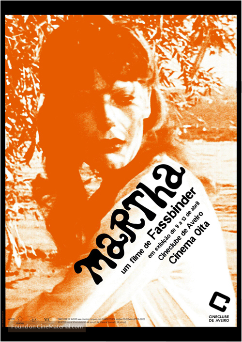 Martha - Portuguese Movie Poster