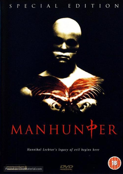 Manhunter - British DVD movie cover