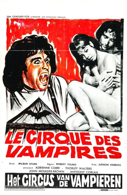 Vampire Circus - Belgian Movie Poster