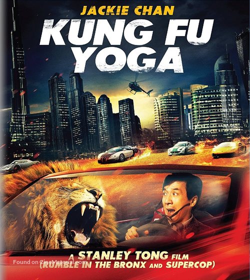 Kung-Fu Yoga - Blu-Ray movie cover