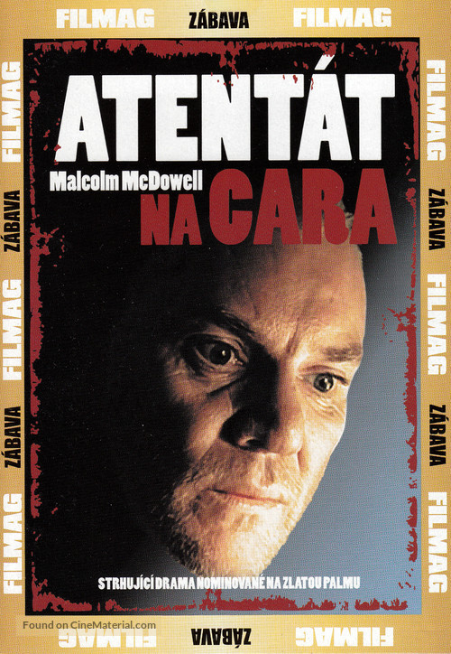 Tsareubiytsa - Czech DVD movie cover