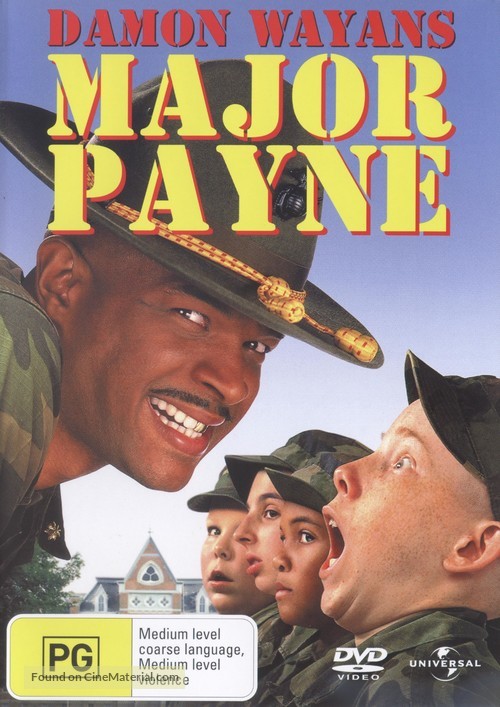 Major Payne - Australian Movie Cover