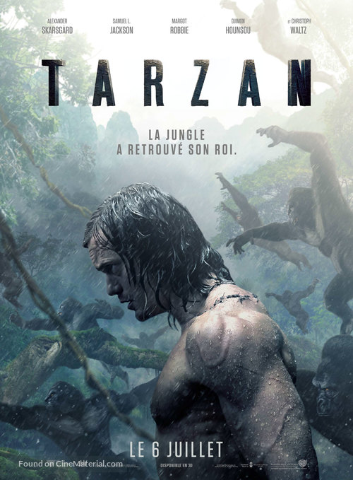 The Legend of Tarzan - French Movie Poster