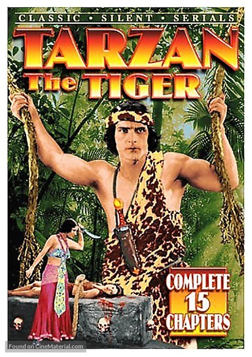 Tarzan the Tiger - DVD movie cover