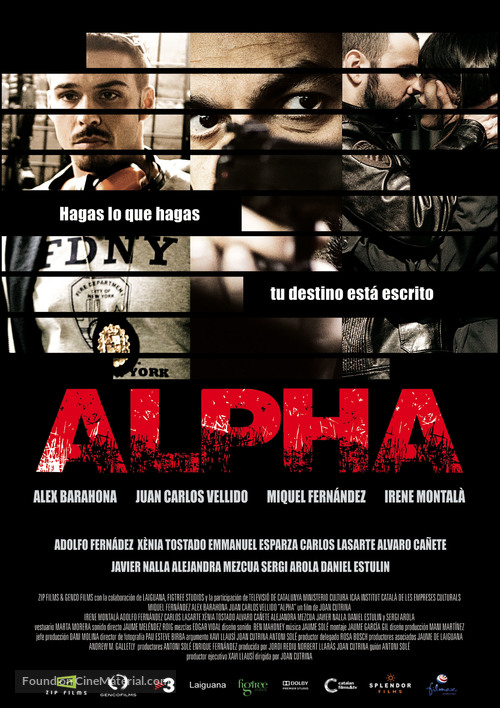 Alpha - Spanish Movie Poster