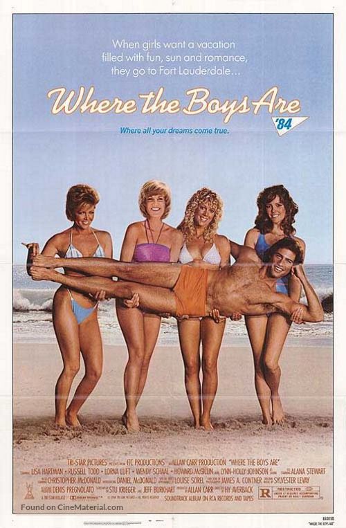 Where the Boys Are &#039;84 - Movie Poster