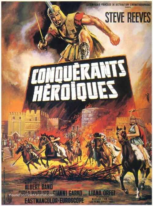 Leggenda di Enea, La - French Movie Poster