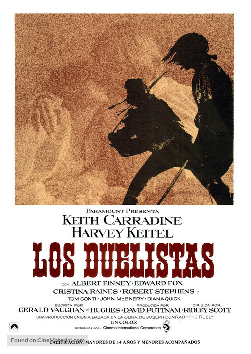 The Duellists - Spanish Movie Poster