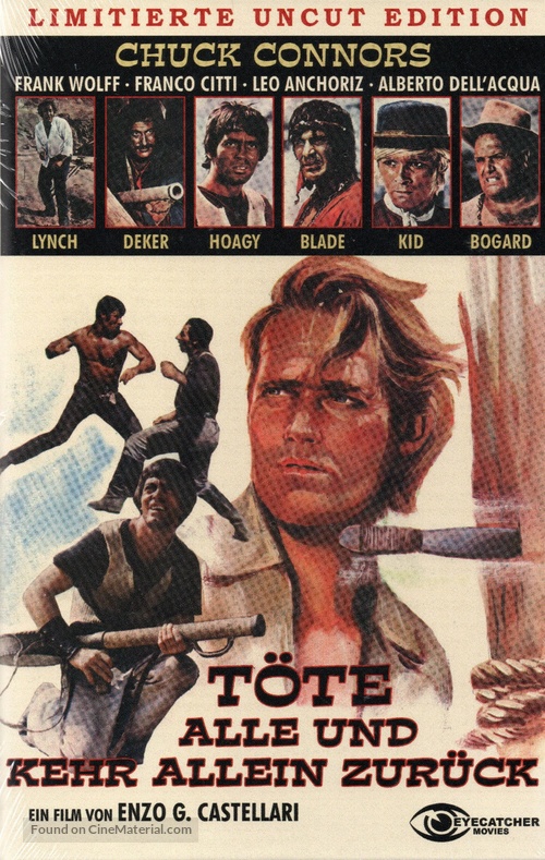 Ammazzali tutti e torna solo - German DVD movie cover