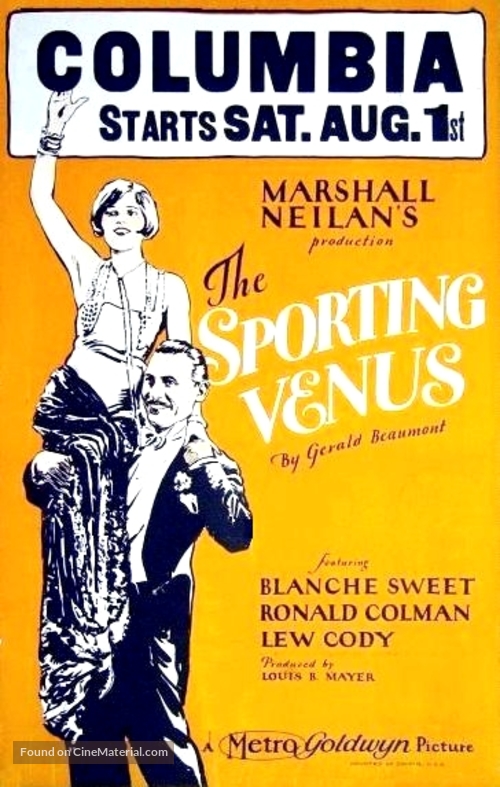 The Sporting Venus - Movie Poster