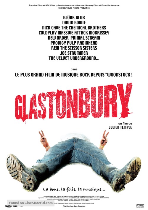 Glastonbury - French poster