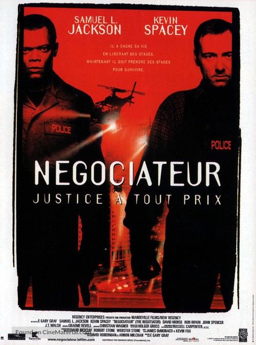 The Negotiator - French Movie Poster