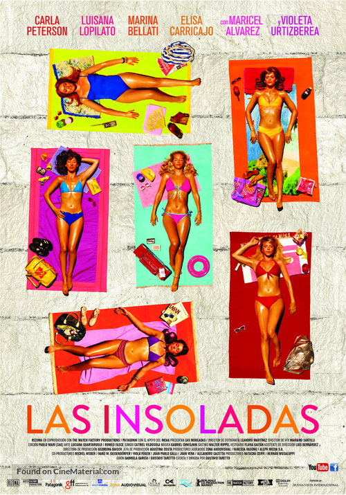 Las insoladas - Argentinian Movie Poster