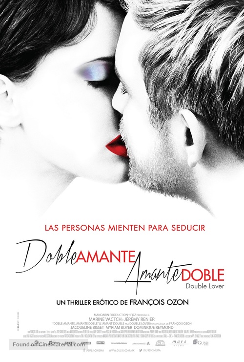 L&#039;amant double - Mexican Movie Poster