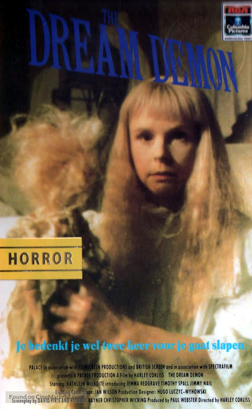 Dream Demon - Dutch VHS movie cover