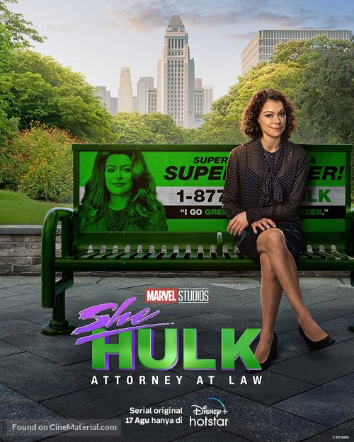 &quot;She-Hulk: Attorney at Law&quot; - Indonesian Movie Poster