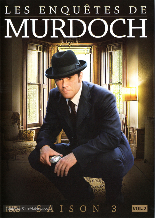 &quot;Murdoch Mysteries&quot; - French DVD movie cover